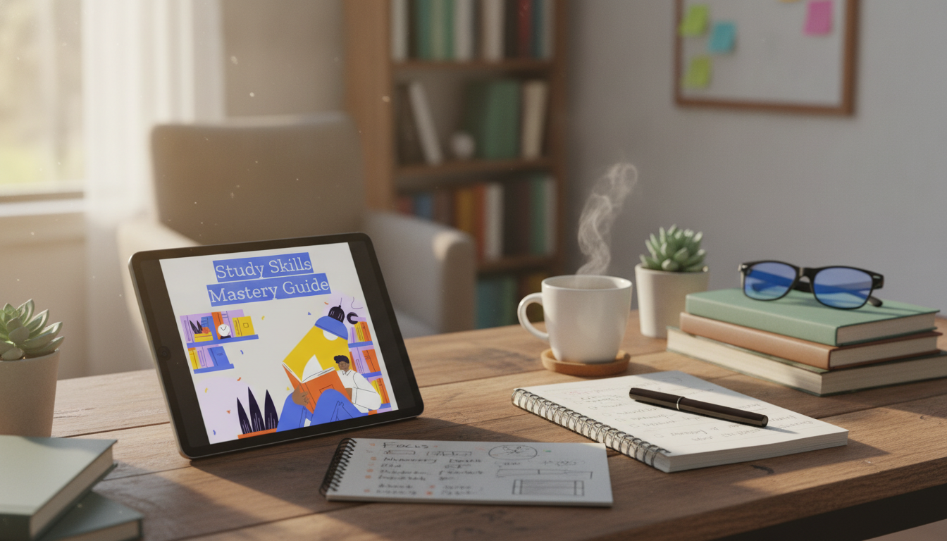 Study Skills Mastery: Focus, Memory & Weekly Study Plan